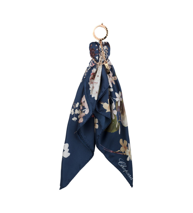 Chopard Happy Flower Navy Blue Bag Charm