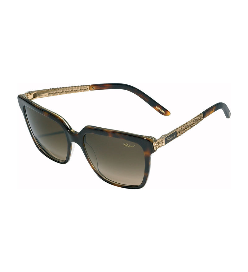 Chopard Collection Havana Acetate Sunglasses