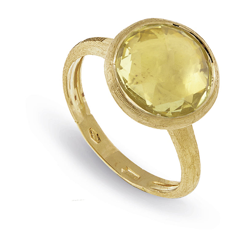 Marco Bicego Jaipur 18ct Yellow Gold Lemon Citrine Ring