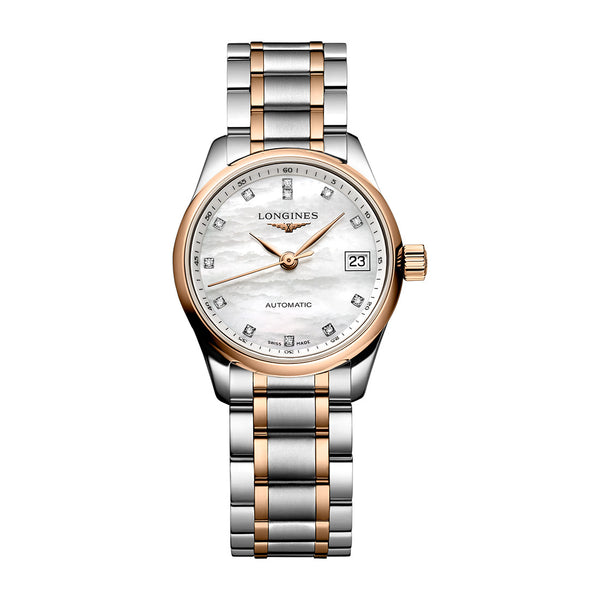 Longines Master Collection 18ct Rose Gold and Steel