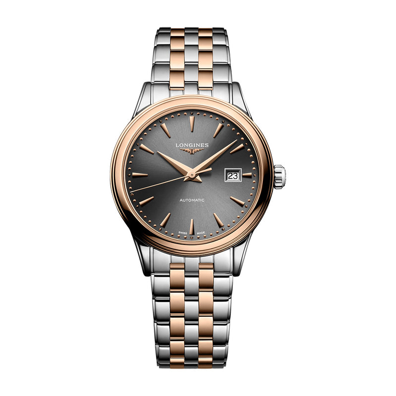 Longines Flagship Steel and Rose Gold PVD