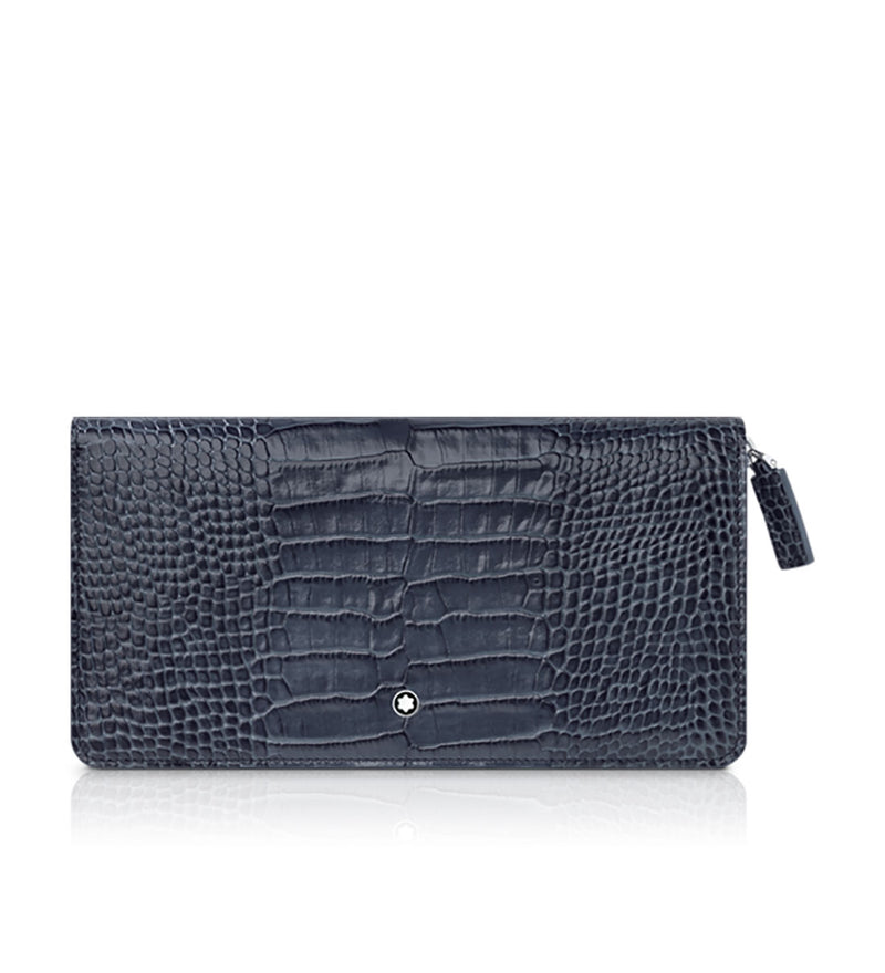 Montblanc Meisterstück Selection Indigo Leather Eight Credit Card Wallet