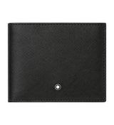 Montblanc Sartorial Black Leather Six Credit Card Wallet