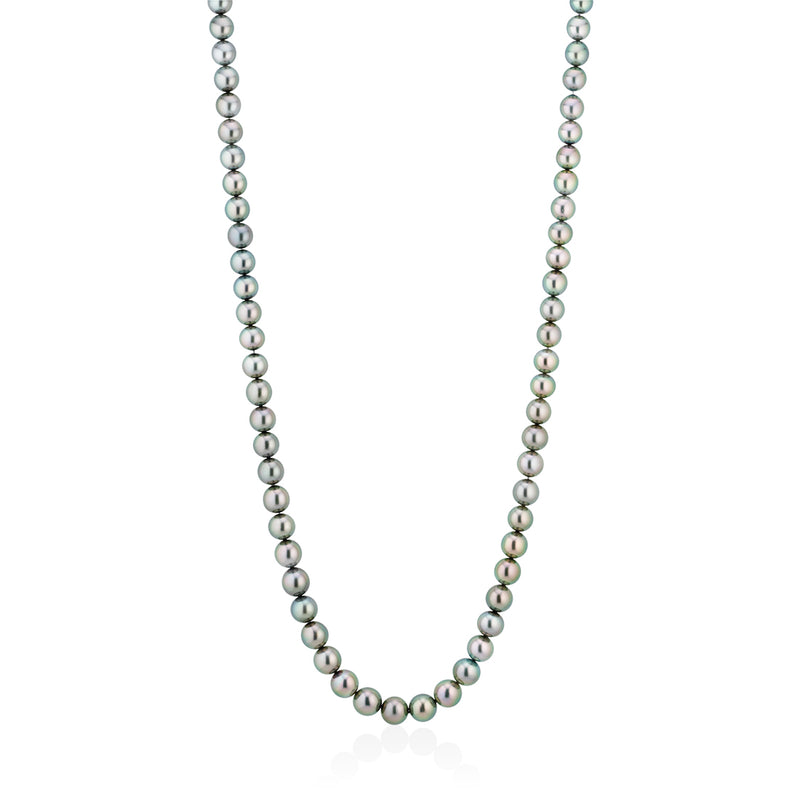 Tahitian Cultured Pearl Single Strand Necklace