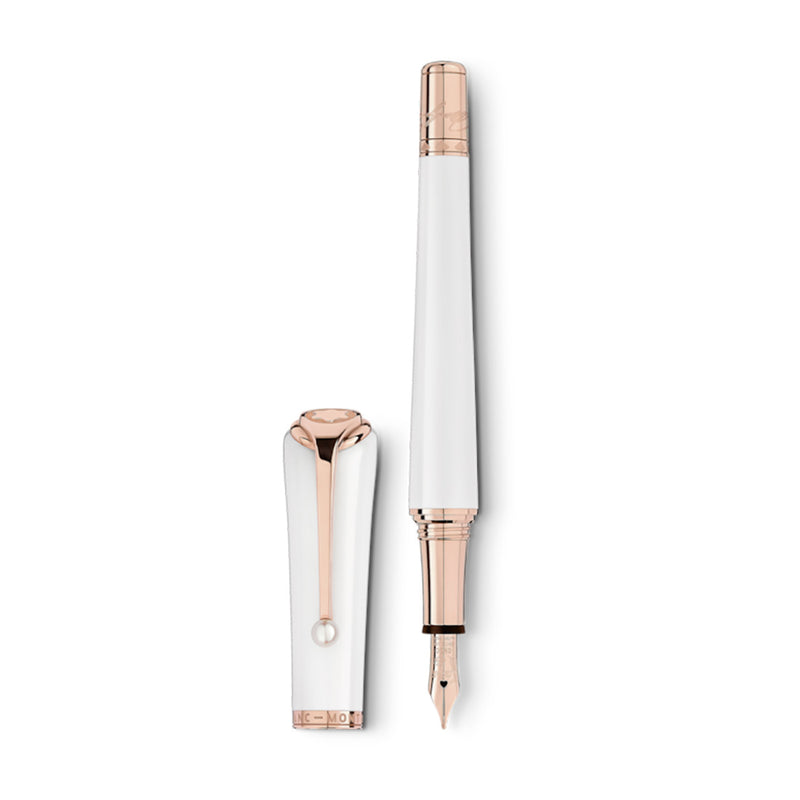 Montblanc Muses Marilyn Monroe Special Edition White Fountain Pen