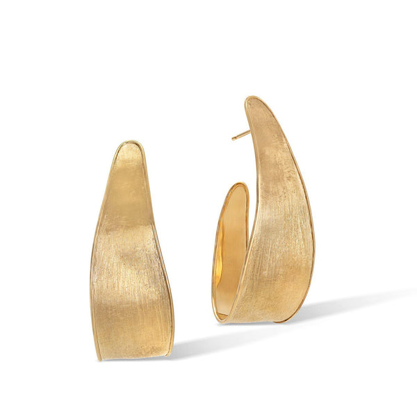 Marco Bicego Lunaria 18ct Yellow Gold Hoop Earrings