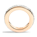 Pomellato Iconica 18ct Rose and White Gold Diamond Ring