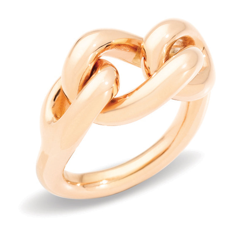 Pomellato Catene 18ct Rose Gold Ring