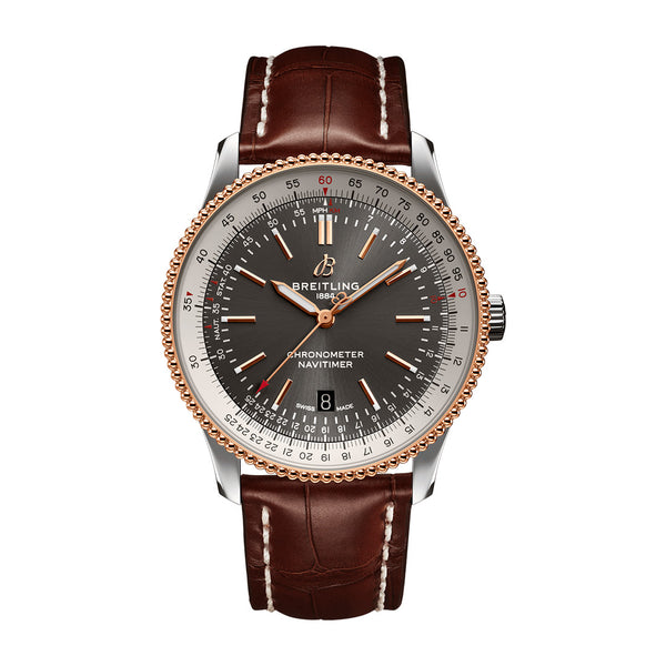 Breitling Navitimer Automatic 41 18ct Rose Gold and Steel